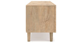Cielden Two-tone 62" TV Stand from Ashley - Luna Furniture