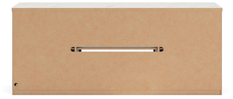 Cadmori Black/White 63" TV Stand from Ashley - Luna Furniture