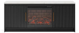Cadmori 63" TV Stand with Electric Fireplace from Ashley - Luna Furniture