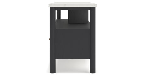 Cadmori Two-tone 71" TV Stand from Ashley - Luna Furniture