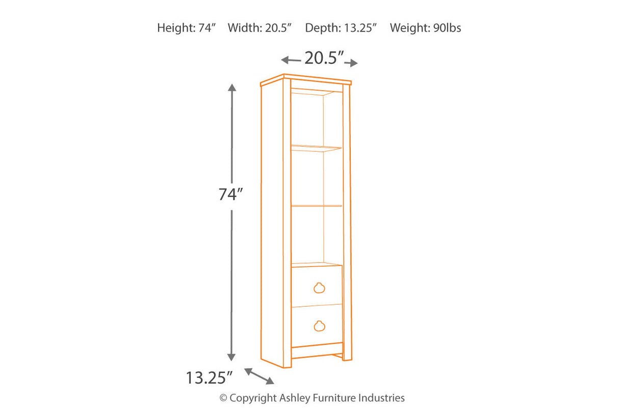 Willowton Whitewash 3-Piece Entertainment Center from Ashley - Luna Furniture