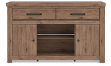 Garistyn Brown 62" TV Stand from Ashley - Luna Furniture
