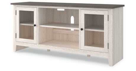 Dorrinson Two-tone 60" TV Stand from Ashley Furniture - Luna Furniture