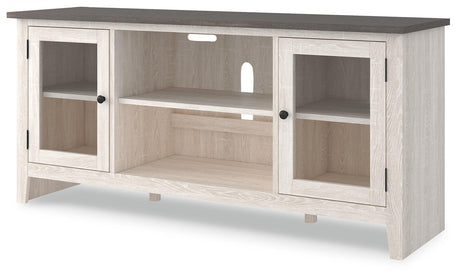 Dorrinson Two-tone 60" TV Stand from Ashley Furniture - Luna Furniture
