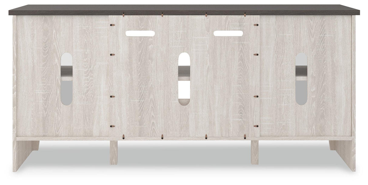 Dorrinson Two-tone 60" TV Stand from Ashley - Luna Furniture