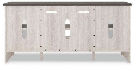 Dorrinson Two-tone 60" TV Stand from Ashley Furniture - Luna Furniture