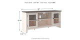 Dorrinson Two-tone 60" TV Stand from Ashley - Luna Furniture
