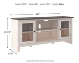 Dorrinson Two-tone 60" TV Stand from Ashley - Luna Furniture