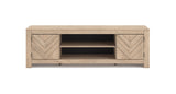 Cayboni Tan 71" TV Stand from Ashley Furniture - Luna Furniture