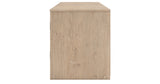 Cayboni Tan 71" TV Stand with Electric Fireplace from Ashley Furniture - Luna Furniture