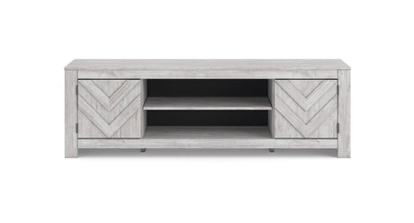 Cayboni Whitewash 71" TV Stand from Ashley - Luna Furniture