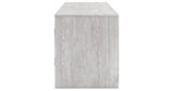 Cayboni Whitewash 71" TV Stand from Ashley Furniture - Luna Furniture