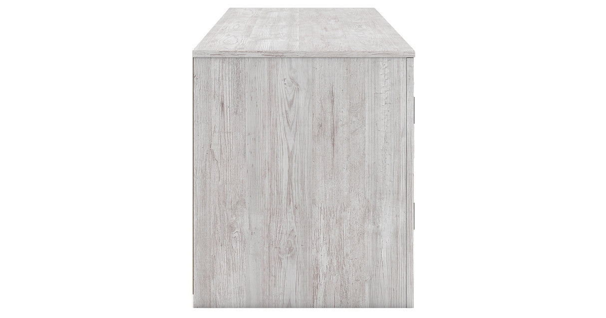 Cayboni Whitewash 71" TV Stand from Ashley Furniture - Luna Furniture