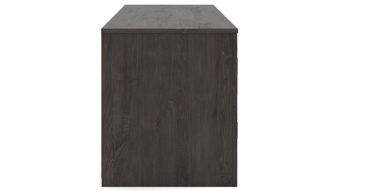 Cayboni Black 71" TV Stand from Ashley Furniture - Luna Furniture