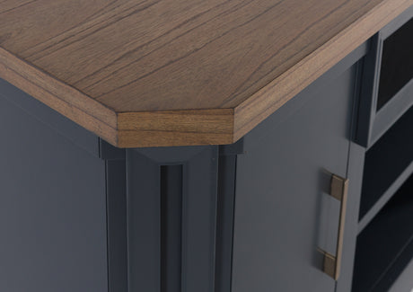 Landocken Two-tone 83" TV Stand from Ashley - Luna Furniture