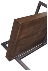 Starmore Brown/Gunmetal 3-Piece Entertainment Center from Ashley - Luna Furniture
