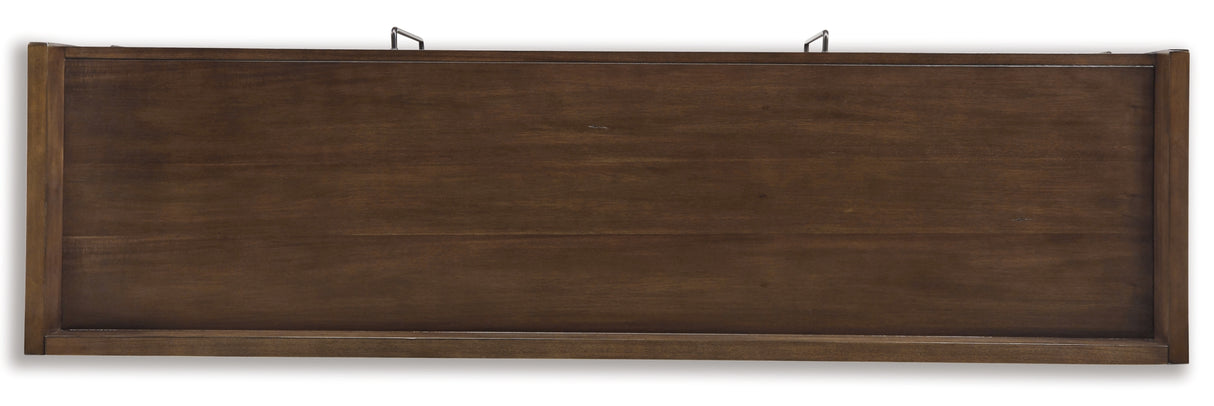 Starmore Brown 70" TV Stand with Electric Fireplace from Ashley Furniture - Luna Furniture
