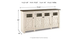 Bolanburg Two-tone 74" TV Stand from Ashley Furniture - Luna Furniture
