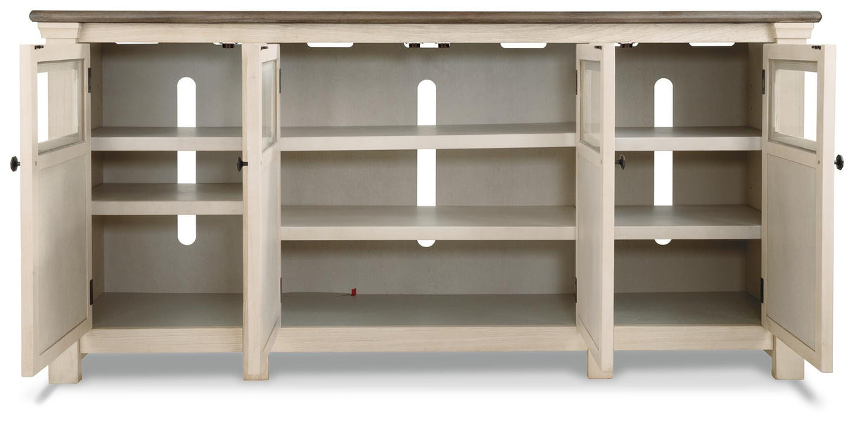 Bolanburg Two-tone 74" TV Stand from Ashley Furniture - Luna Furniture