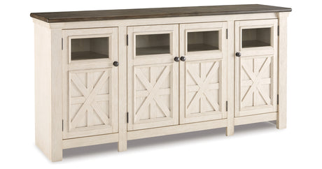 Bolanburg Two-tone 74" TV Stand from Ashley - Luna Furniture