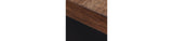 Wildenauer Brown/Black 76" TV Stand with Electric Fireplace from Ashley Furniture - Luna Furniture