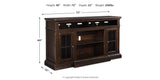Roddinton Dark Brown 72" TV Stand from Ashley - Luna Furniture