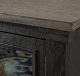 Tyler Creek Black/Gray 74" TV Stand from Ashley - Luna Furniture