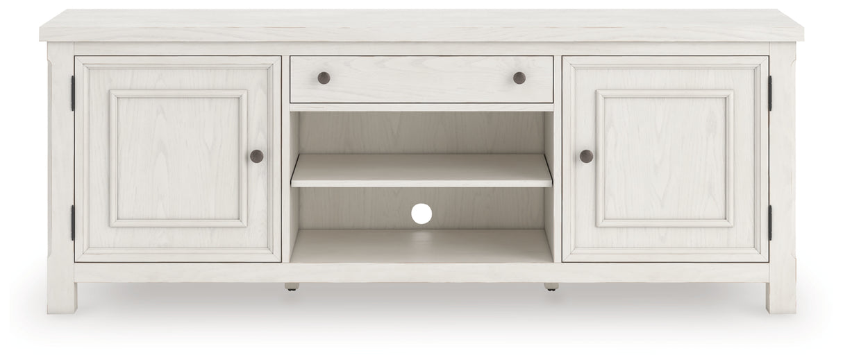 Robbinsdale Antique White 72" TV Stand from Ashley - Luna Furniture
