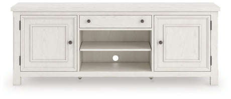 Robbinsdale Antique White 72" TV Stand from Ashley Furniture - Luna Furniture