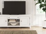Robbinsdale Antique White 72" TV Stand from Ashley - Luna Furniture