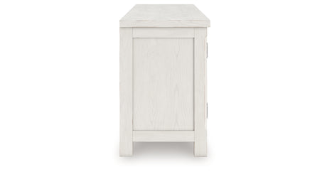 Robbinsdale Antique White 72" TV Stand from Ashley Furniture - Luna Furniture