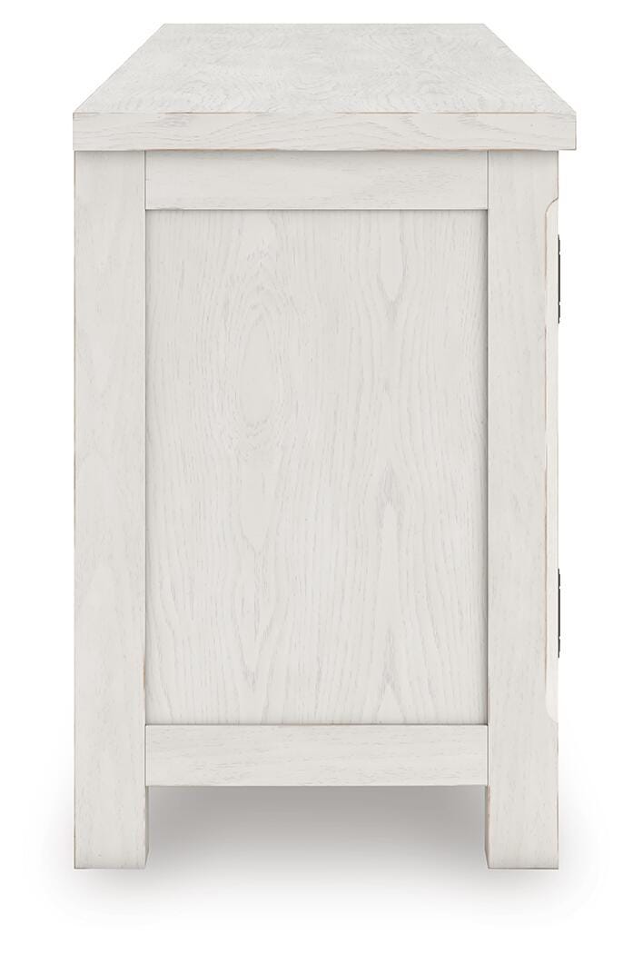 Robbinsdale Antique White 72" TV Stand from Ashley - Luna Furniture