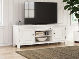 Robbinsdale Antique White 72" TV Stand from Ashley - Luna Furniture