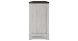 Darborn Gray/Brown 88" TV Stand from Ashley - Luna Furniture