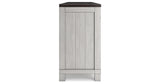 Darborn Gray/Brown 88" TV Stand with Electric Fireplace from Ashley Furniture - Luna Furniture