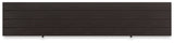 Darborn Gray/Brown 88" TV Stand with Electric Fireplace from Ashley Furniture - Luna Furniture