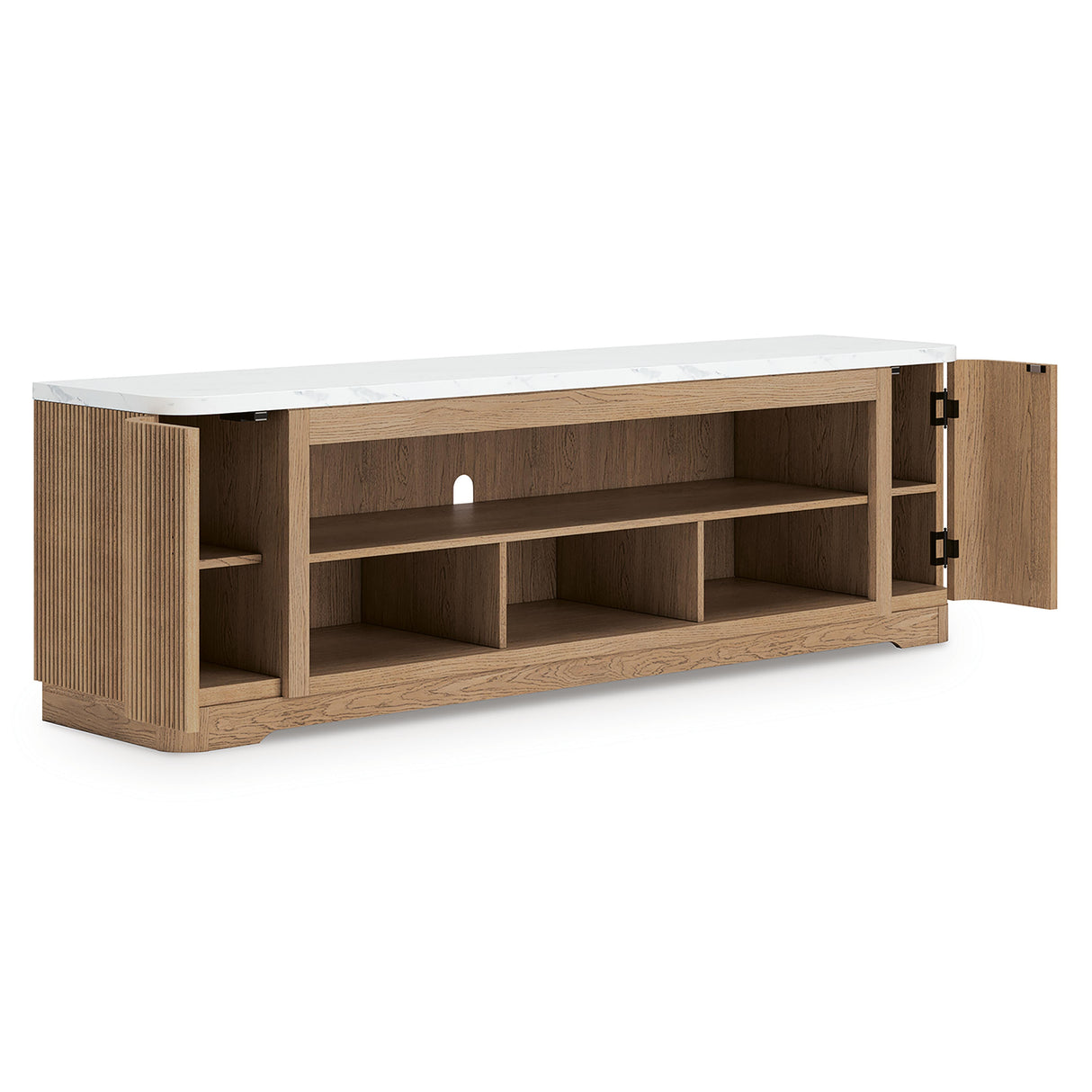 Camdill Light Brown 80" TV Stand from Ashley - Luna Furniture
