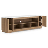 Camdill Light Brown 80" TV Stand from Ashley - Luna Furniture