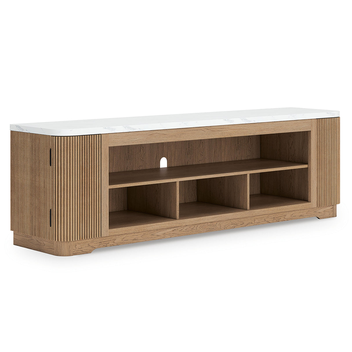 Camdill Light Brown 80" TV Stand from Ashley - Luna Furniture