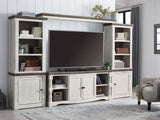 Havalance Two-tone 4-Piece Entertainment Center from Ashley Furniture - Luna Furniture