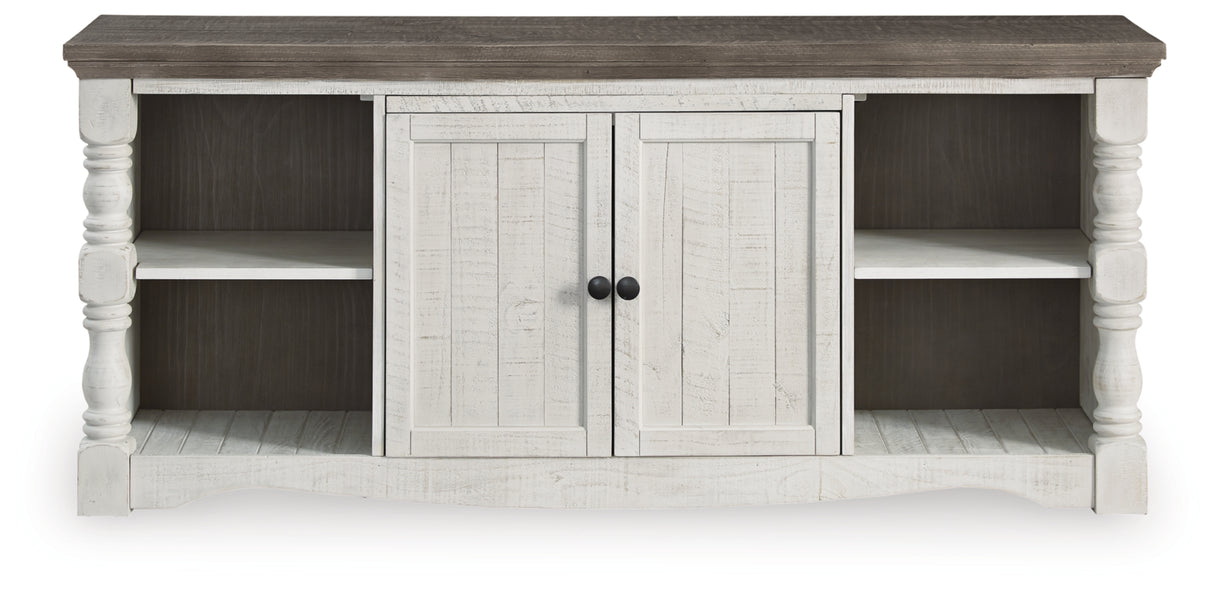 Havalance Two-tone 4-Piece Entertainment Center from Ashley Furniture - Luna Furniture