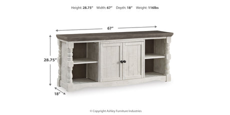 Havalance Two-tone 67" TV Stand from Ashley - Luna Furniture