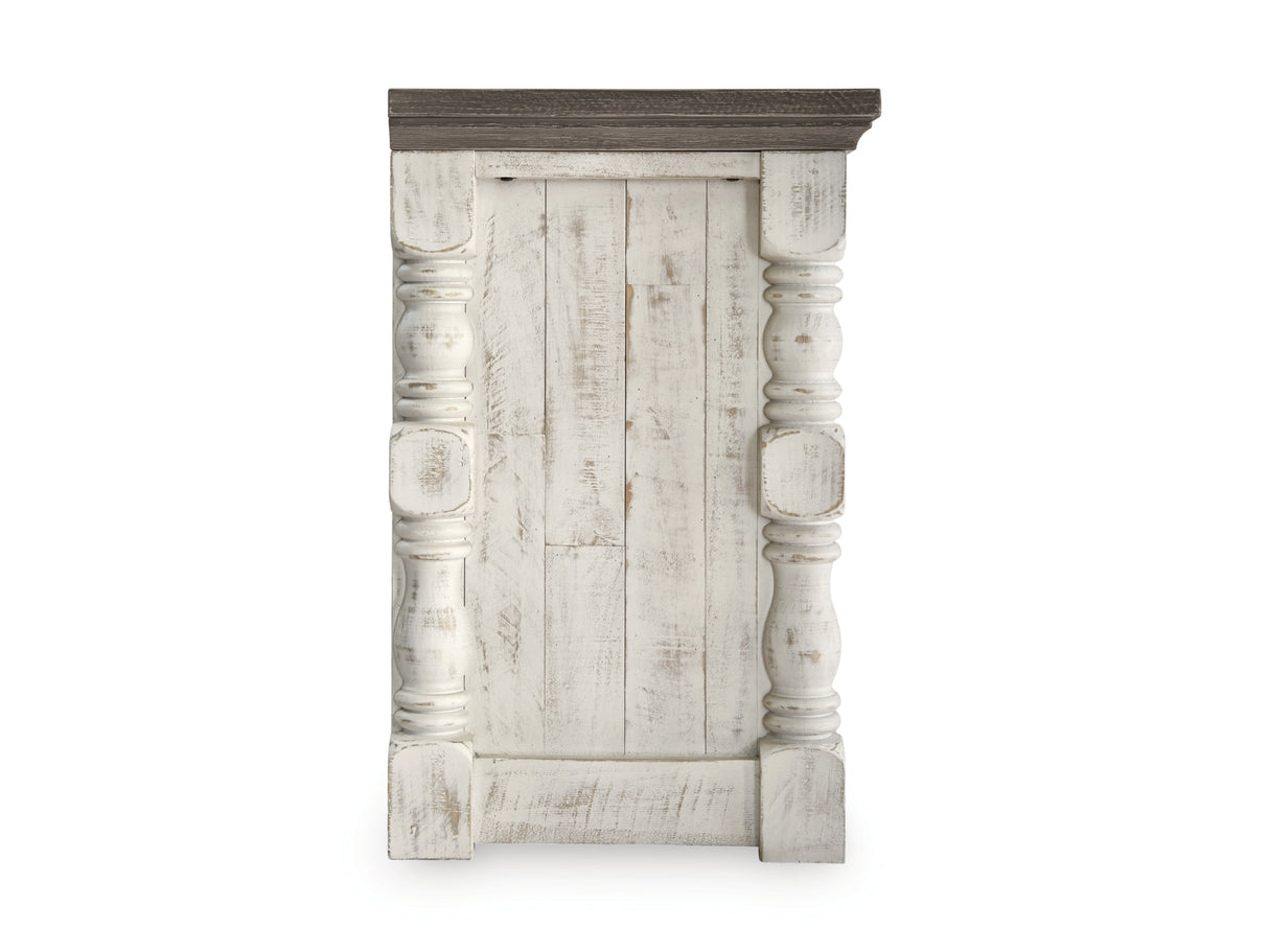 Havalance Two-tone 4-Piece Entertainment Center from Ashley Furniture - Luna Furniture