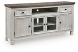 Havalance Two-tone TV Stand from Ashley - Luna Furniture