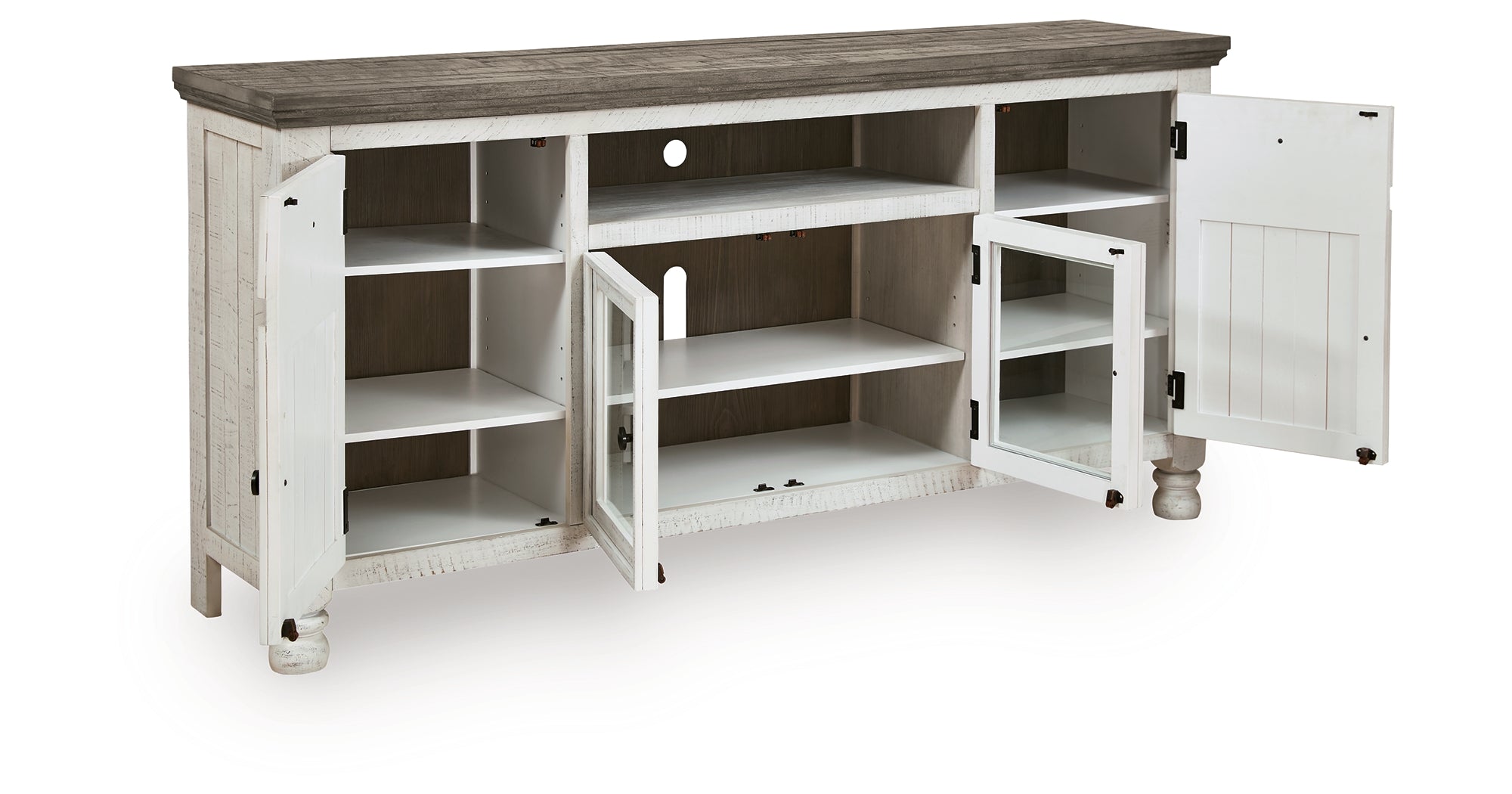 Havalance Two-tone TV Stand – Luna Furniture
