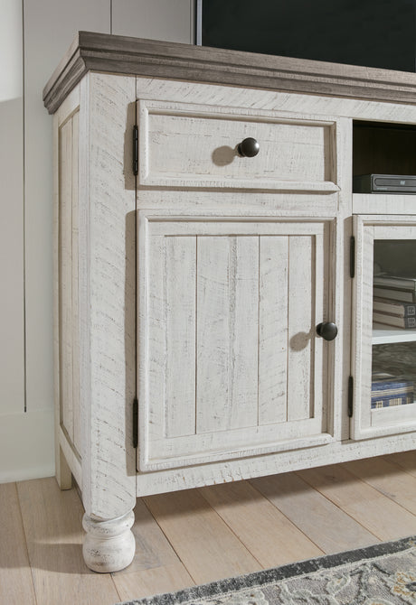 Havalance Two-tone TV Stand from Ashley - Luna Furniture