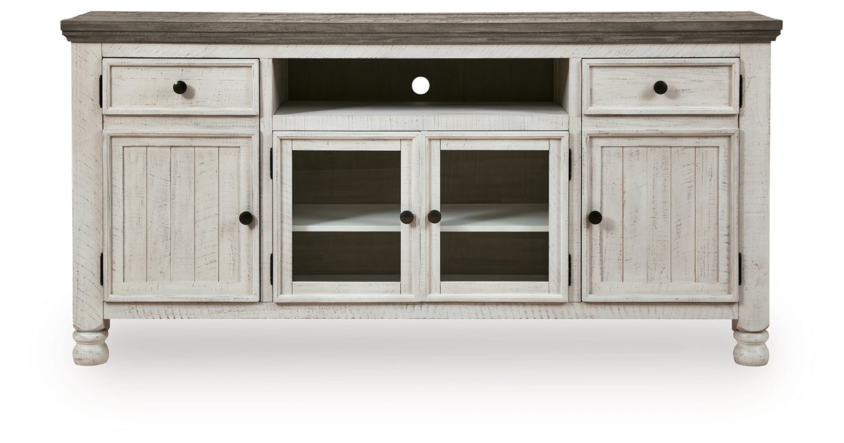 Havalance Two-tone TV Stand from Ashley - Luna Furniture