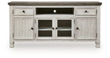Havalance Two-tone TV Stand from Ashley - Luna Furniture