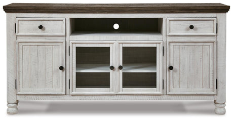 Havalance Two-tone TV Stand from Ashley - Luna Furniture