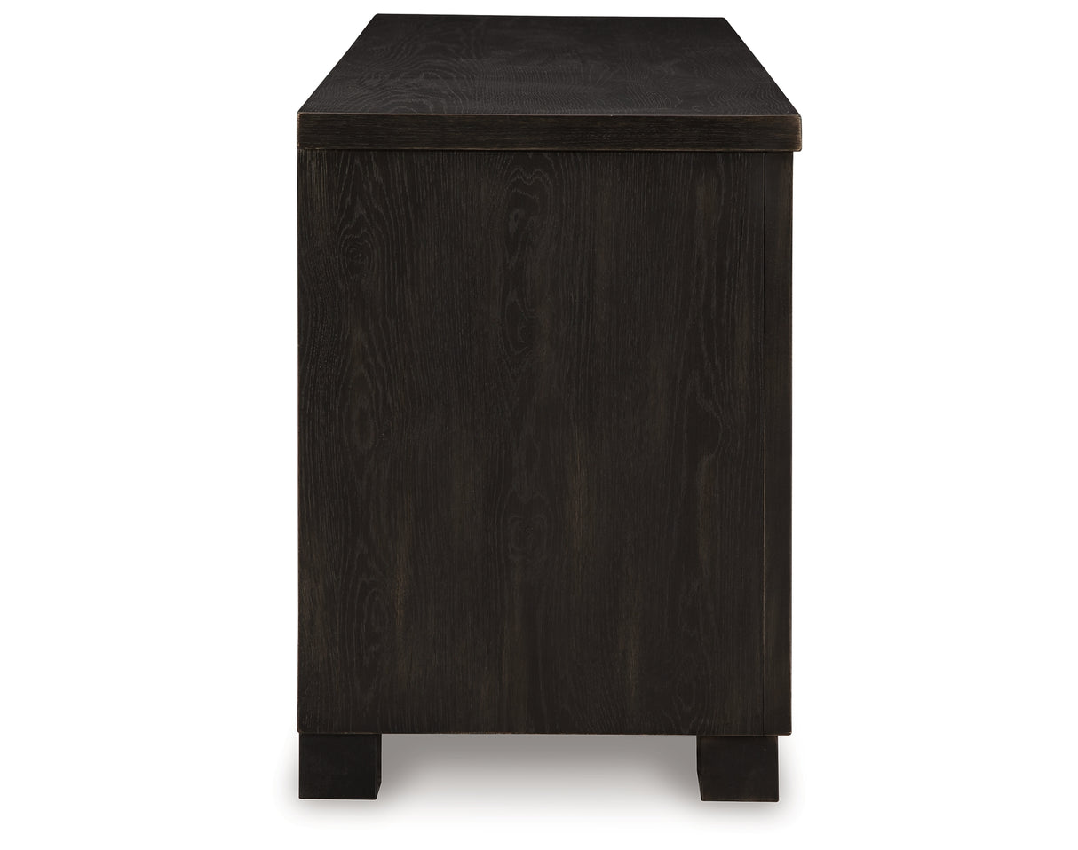 Galliden Black 80" TV Stand from Ashley - Luna Furniture